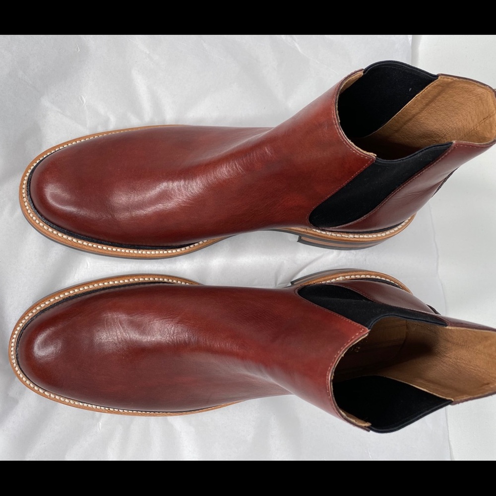 J. Crew men’s pull on boots. Size 9 1/2.